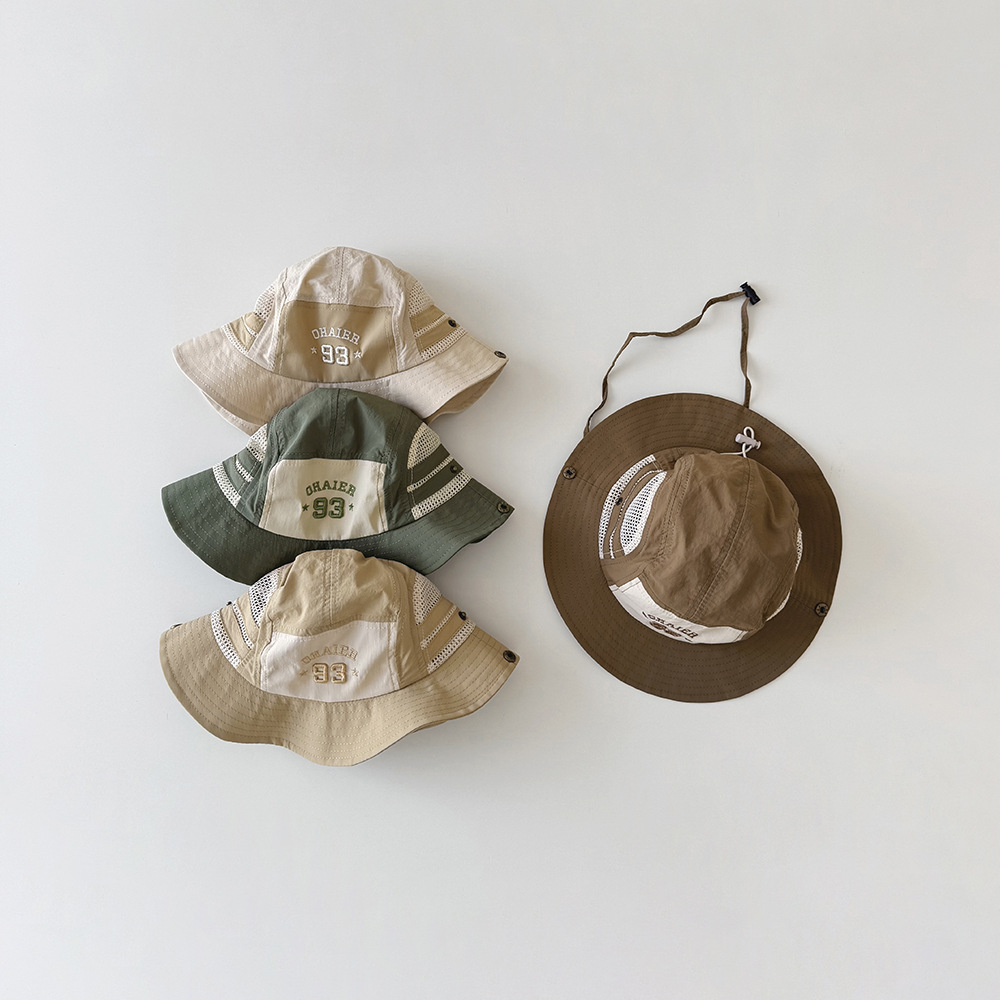 Kids Outdoor Hat - Children's Fisherman Hat Baby Boys Girls