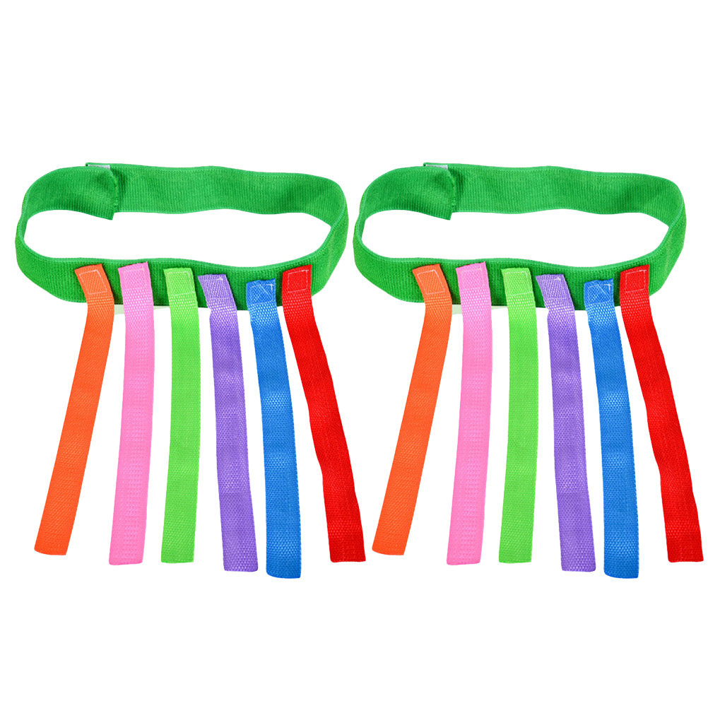 Kids Outdoor Games - 2Pcs Colorful Oxford Cloth Pull The