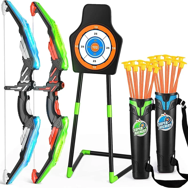 Kids Outdoor Archery Set - Bow And Arrows For Children Kids