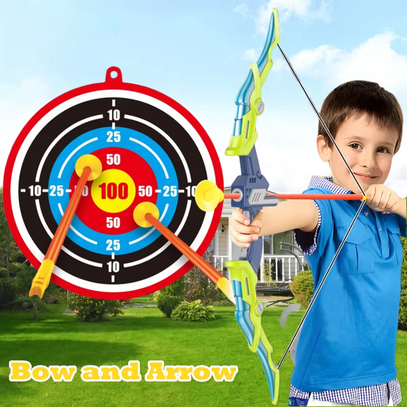 Kids Outdoor Archery Set - Kid Archery Set Bow and Arrow