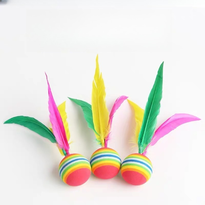 Kids Outdoor Games - Jazzminton Outdoor Badminton Ball Set Children