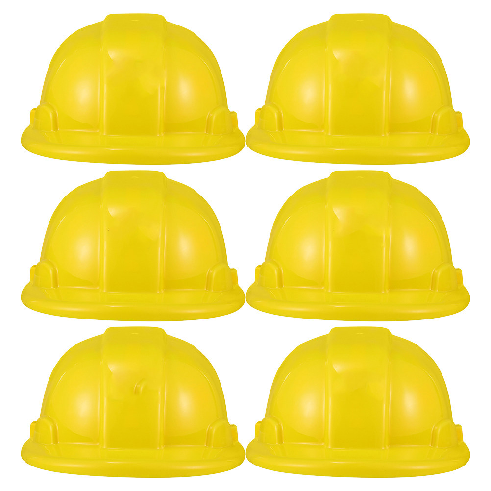 Kids Outdoor Hat - 9Pcs Kids Construction Hard Hat Set