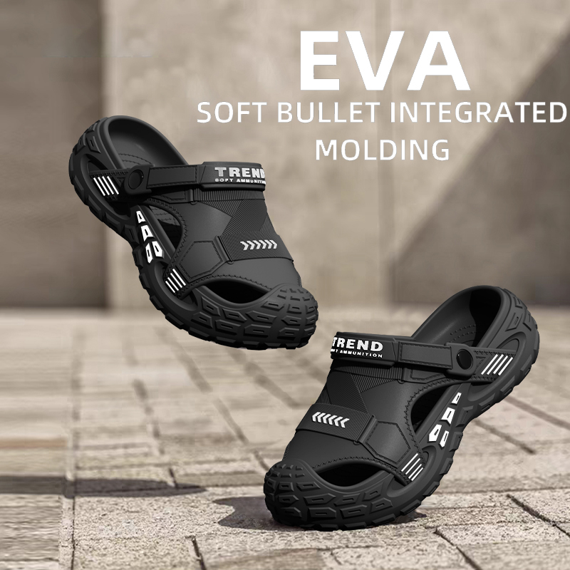 Kids Outdoor Shoes - Men's Outdoor Summer Wearable Clog Shoes