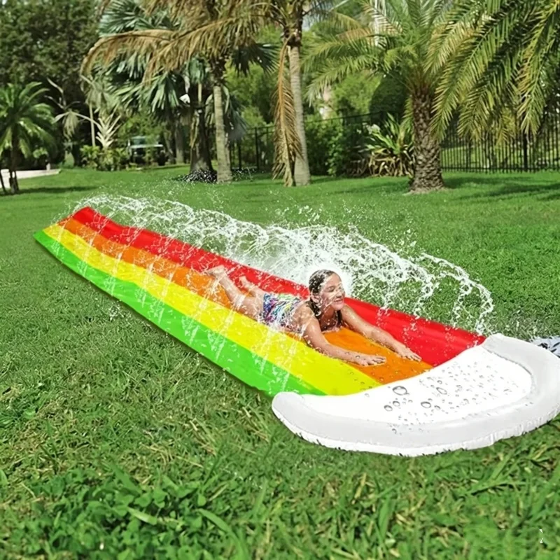 Kids Outdoor Bounce House - Summer Outdoor Inflatable Water Toys Water