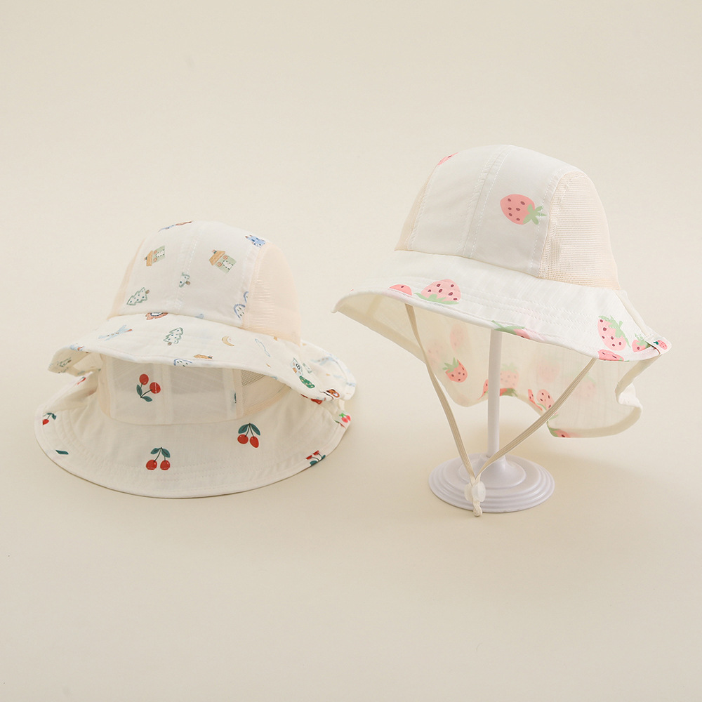 Kids Outdoor Hat - Summer Baby Beach Hat Outdoor Breathable