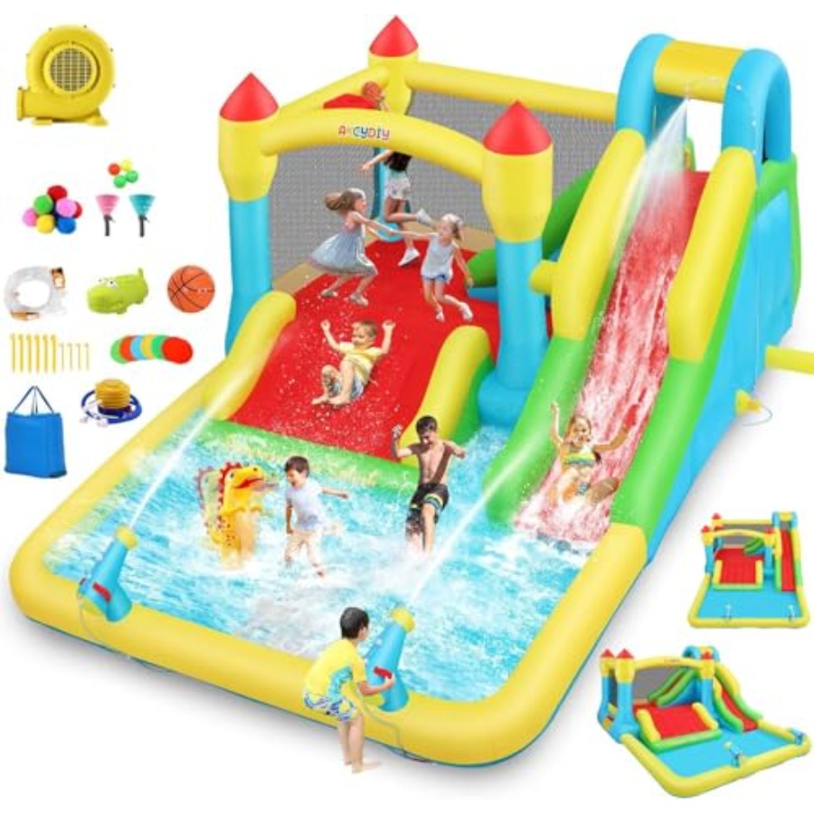 Outdoor/Indoor inflatable wate - Kids Outdoor Bounce House ulasan dan harga
