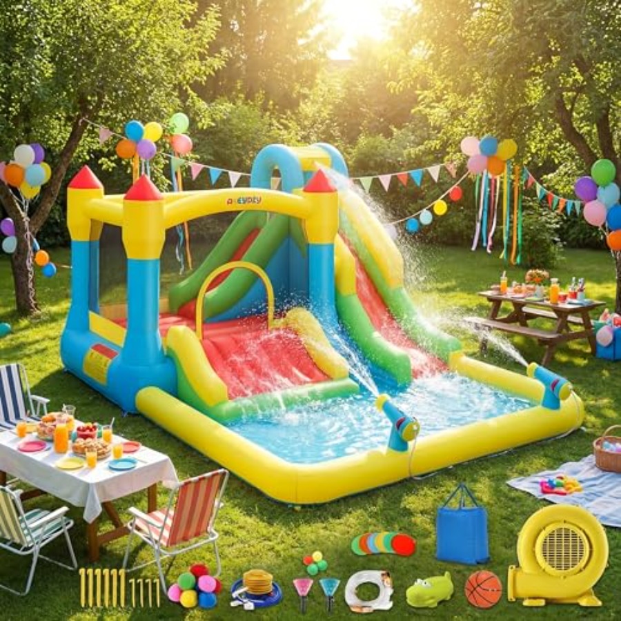 Outdoor/Indoor inflatable wate - Kids Outdoor Bounce House ulasan dan harga