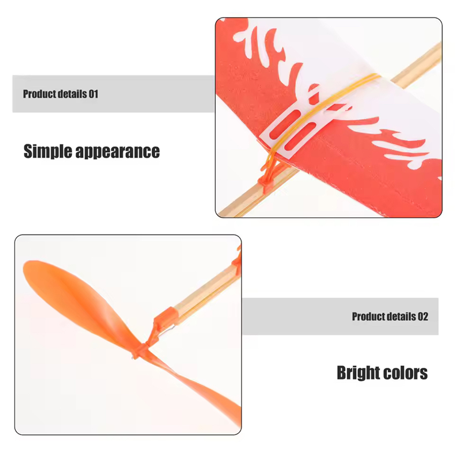 DIY Rubber Band Airplanes Powe - Kids Outdoor Games ulasan dan harga