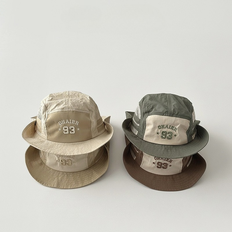 Children's Fisherman Hat Baby  - Kids Outdoor Hat ulasan dan harga