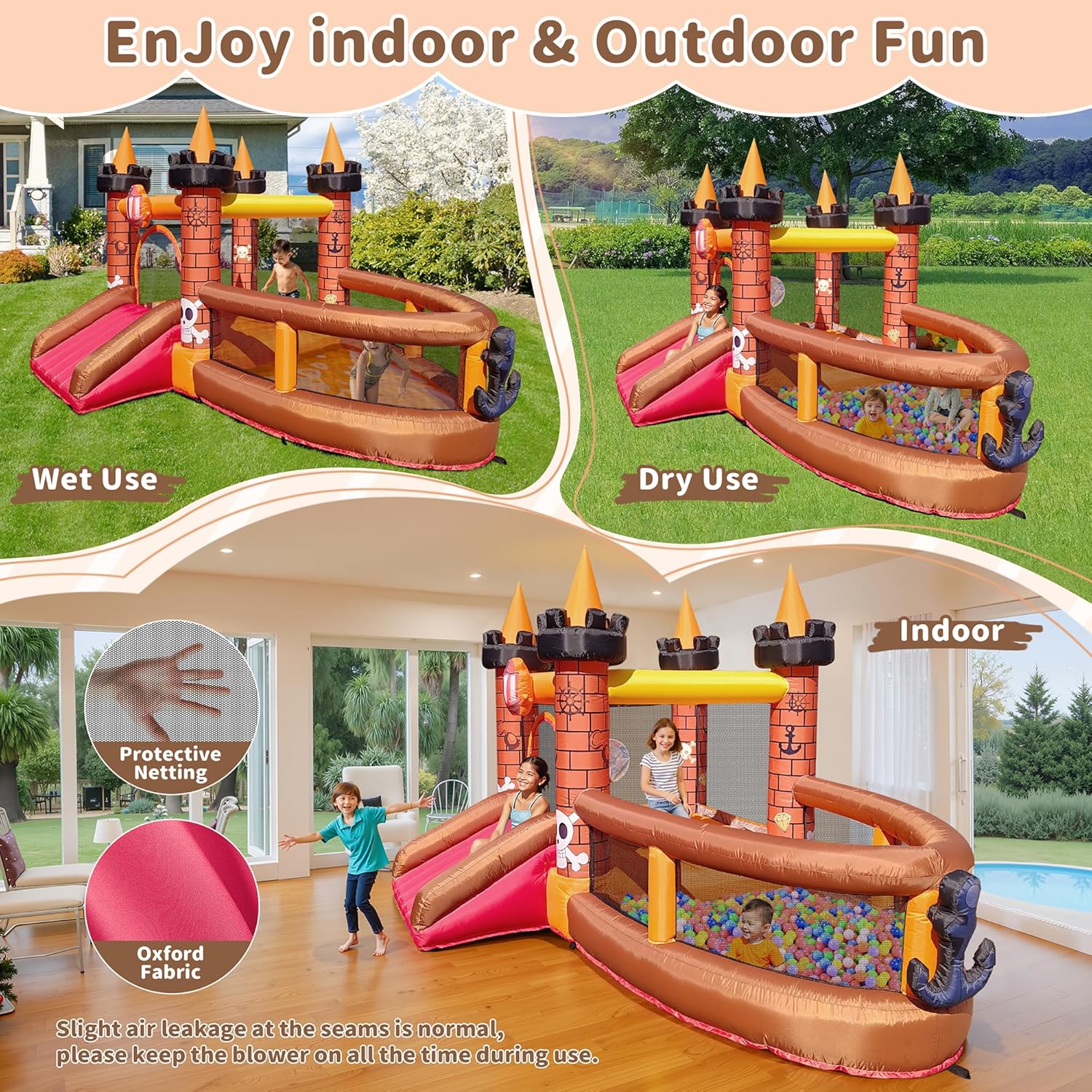 Inflatable Bounce House for Ki - Kids Outdoor House ulasan dan harga