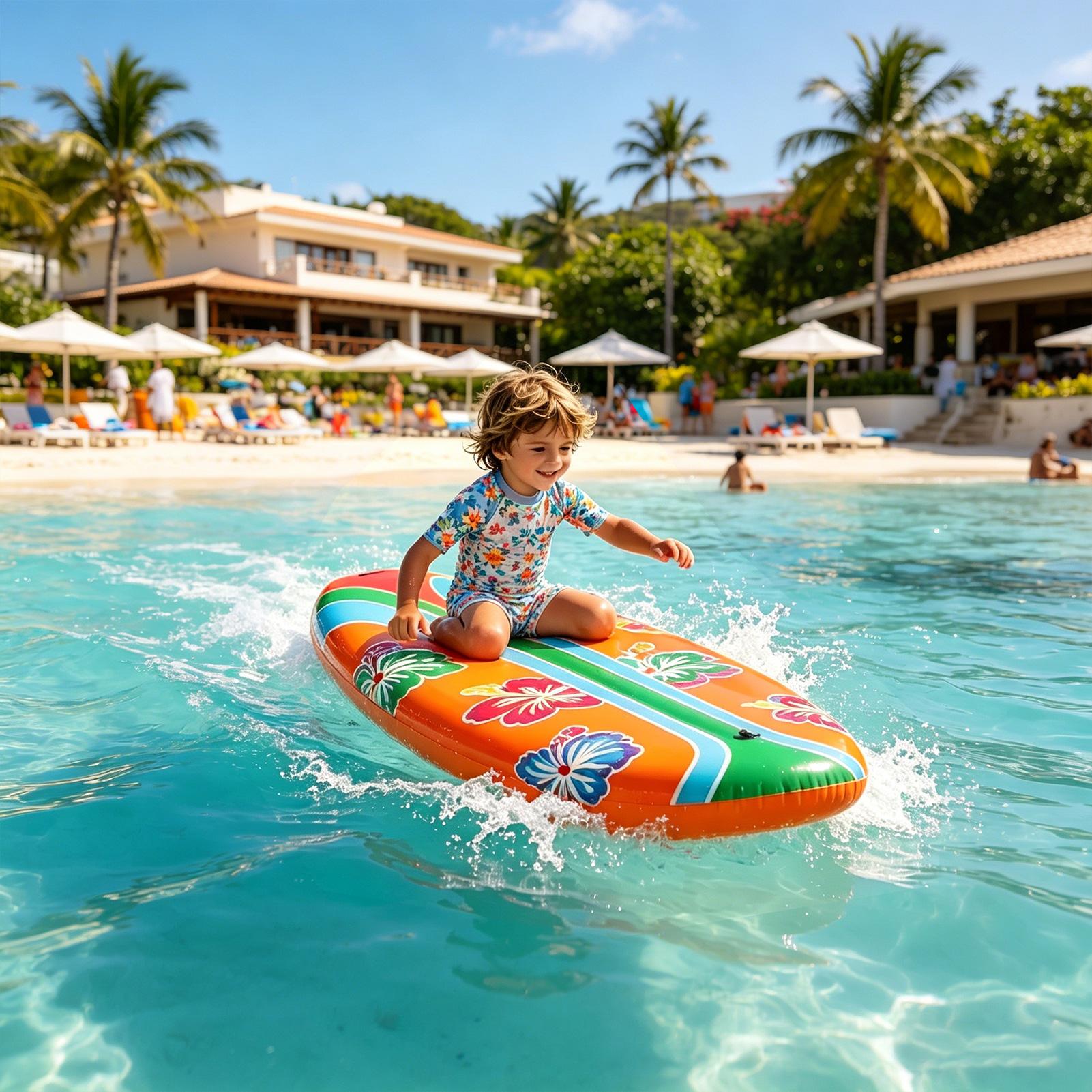 Blow Up Surf Board 2 Pieces Po - Kids Outdoor Games ulasan dan harga