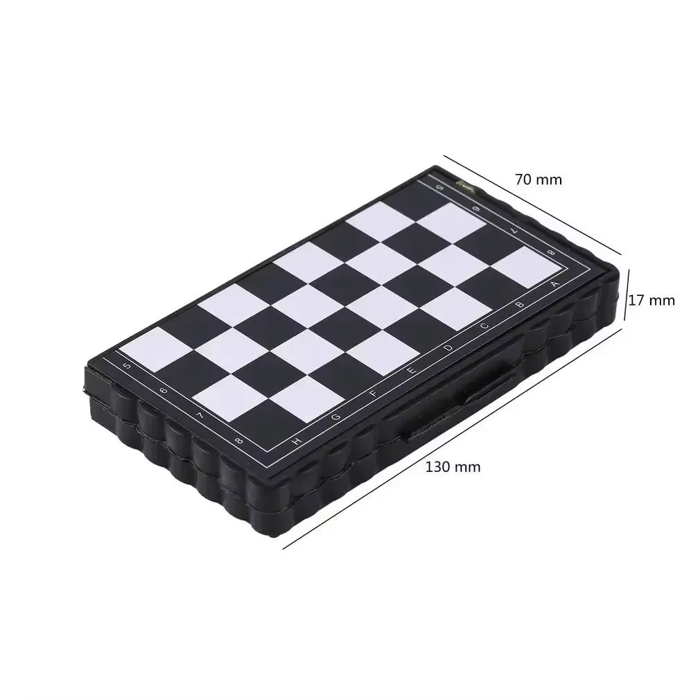 1Pc Mini Magnetic  Chess Set   - Kids Outdoor Games ulasan dan harga