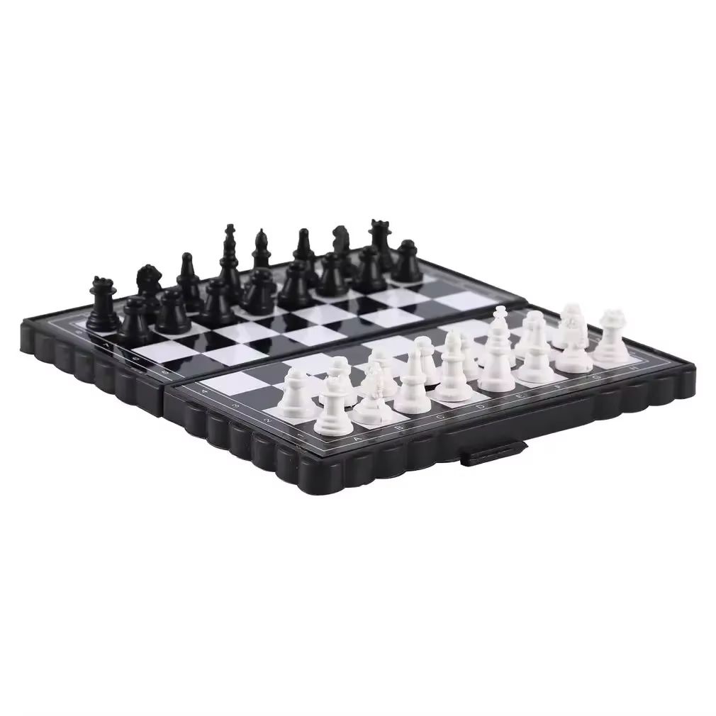 1Pc Mini Magnetic  Chess Set   - Kids Outdoor Games ulasan dan harga