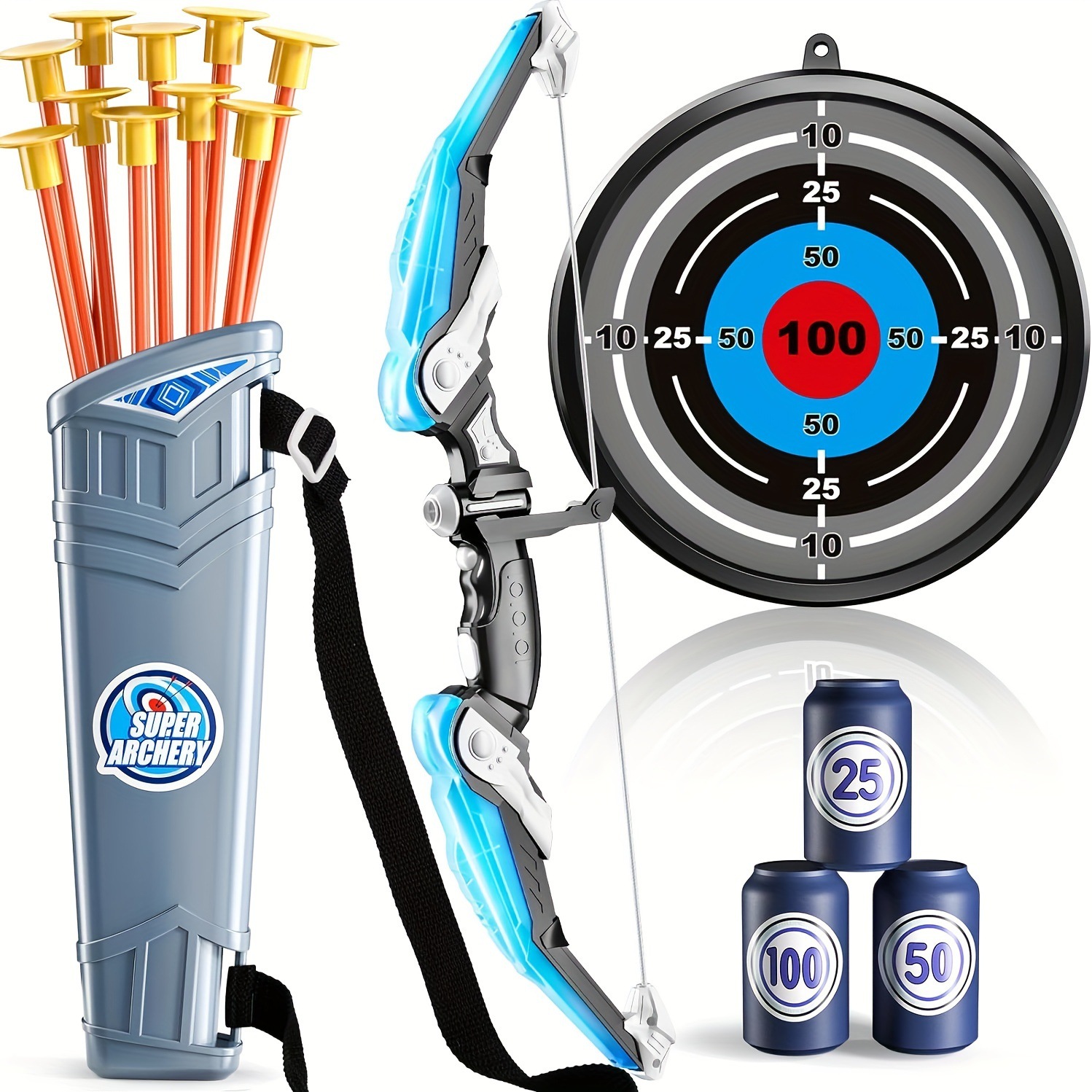 Kids Outdoor Sports Toy LED Li - Kids Outdoor Archery Set ulasan dan harga