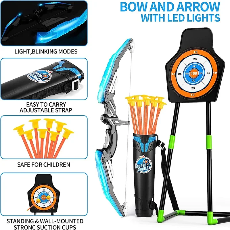 Bow And Arrows For Children Ki - Kids Outdoor Archery Set ulasan dan harga