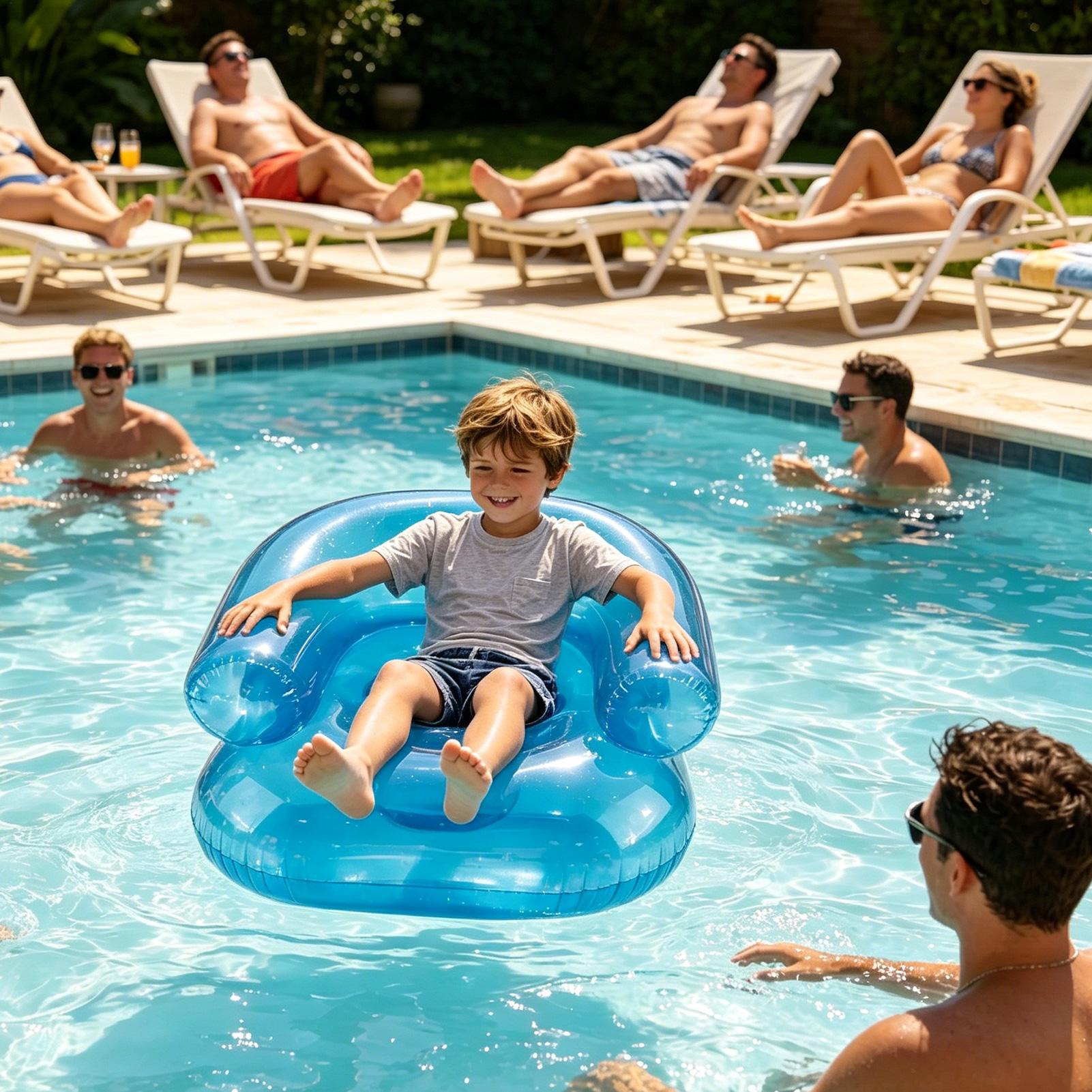 Inflatable Chair For Kids Thic - Kids Outdoor Chair Plastic ulasan dan harga