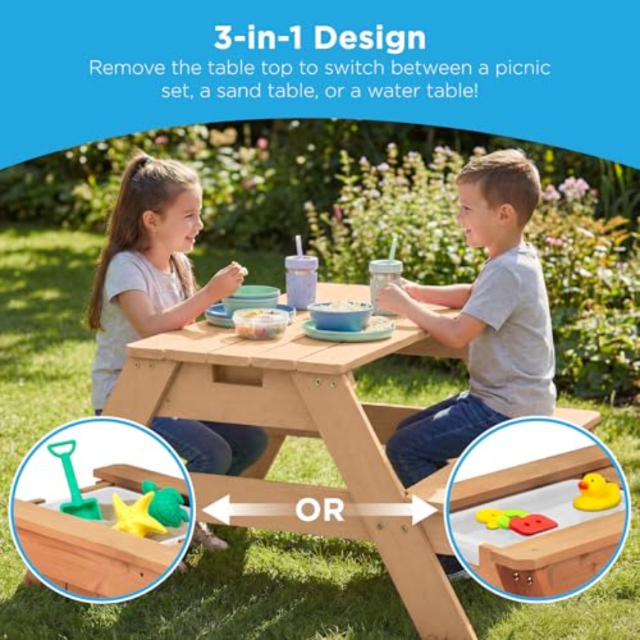 Outdoor kids picnic table with - Kids Outdoor Umbrella For Table ulasan dan harga