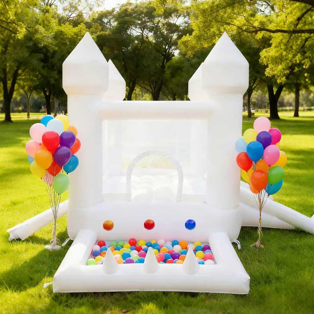 White Bounce House, Indoor and - Kids Outdoor House ulasan dan harga