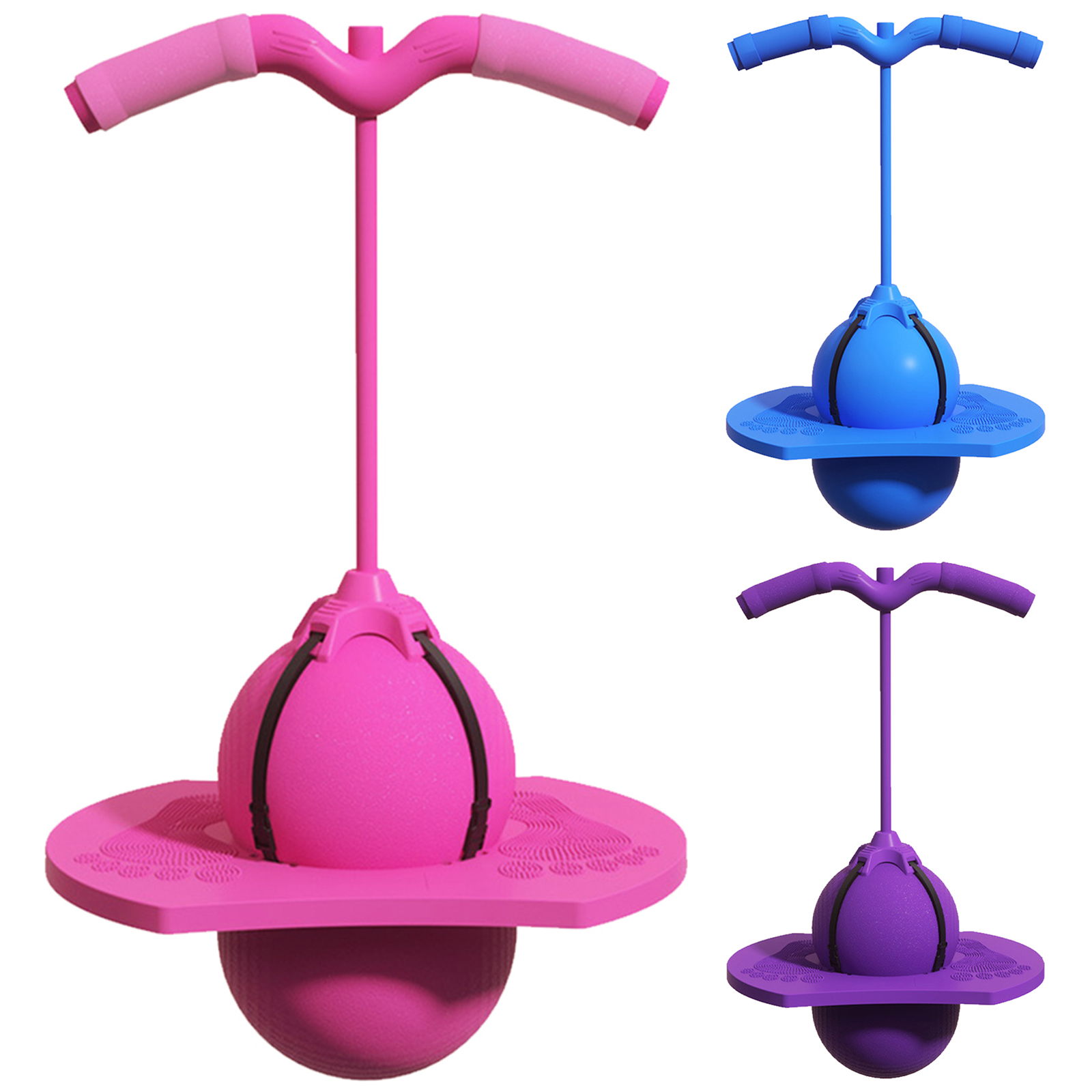 Balance Jumping Ball with Hand - Kids Outdoor Jumping Toys ulasan dan harga
