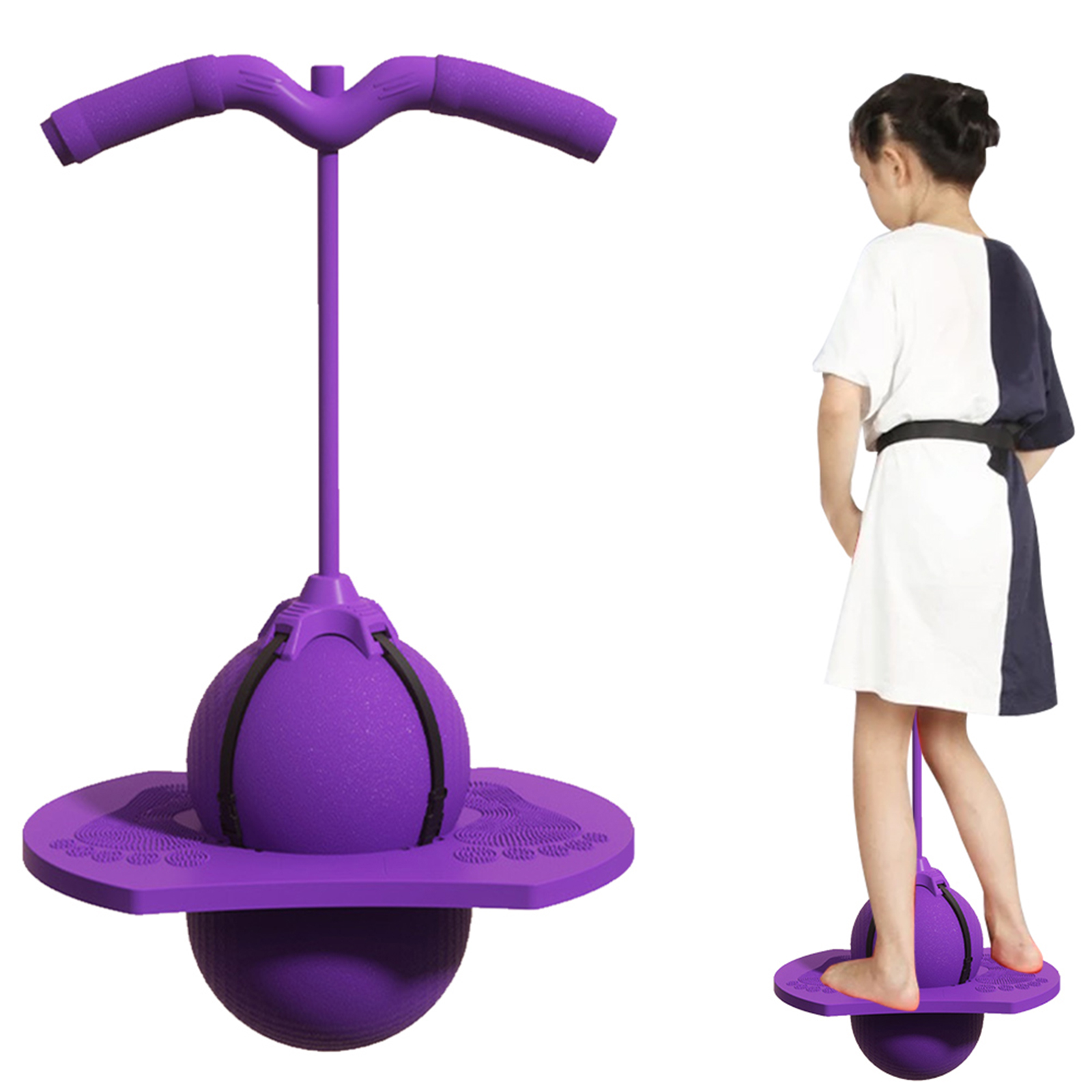 Balance Jumping Ball with Hand - Kids Outdoor Jumping Toys ulasan dan harga