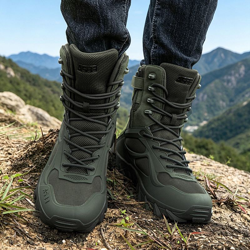 Men Tactical Boot Casual Ultra - Kids Outdoor Shoes ulasan dan harga