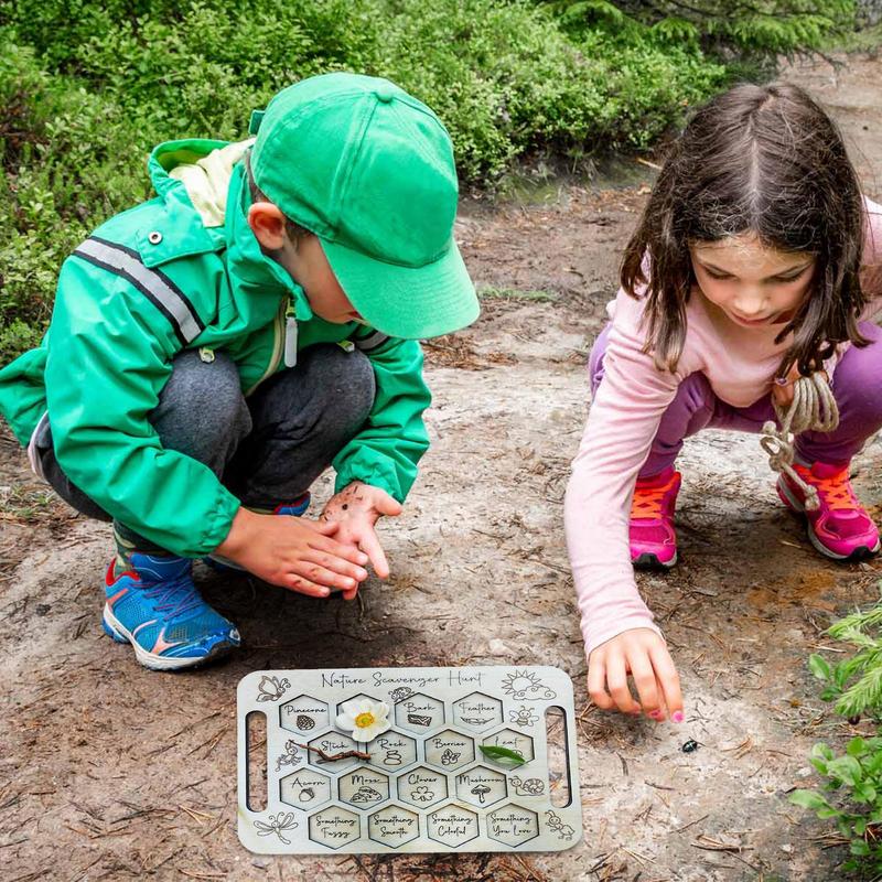 Scavenger Board For Kids Woode - Kids Outdoor Scavenger Hunt ulasan dan harga