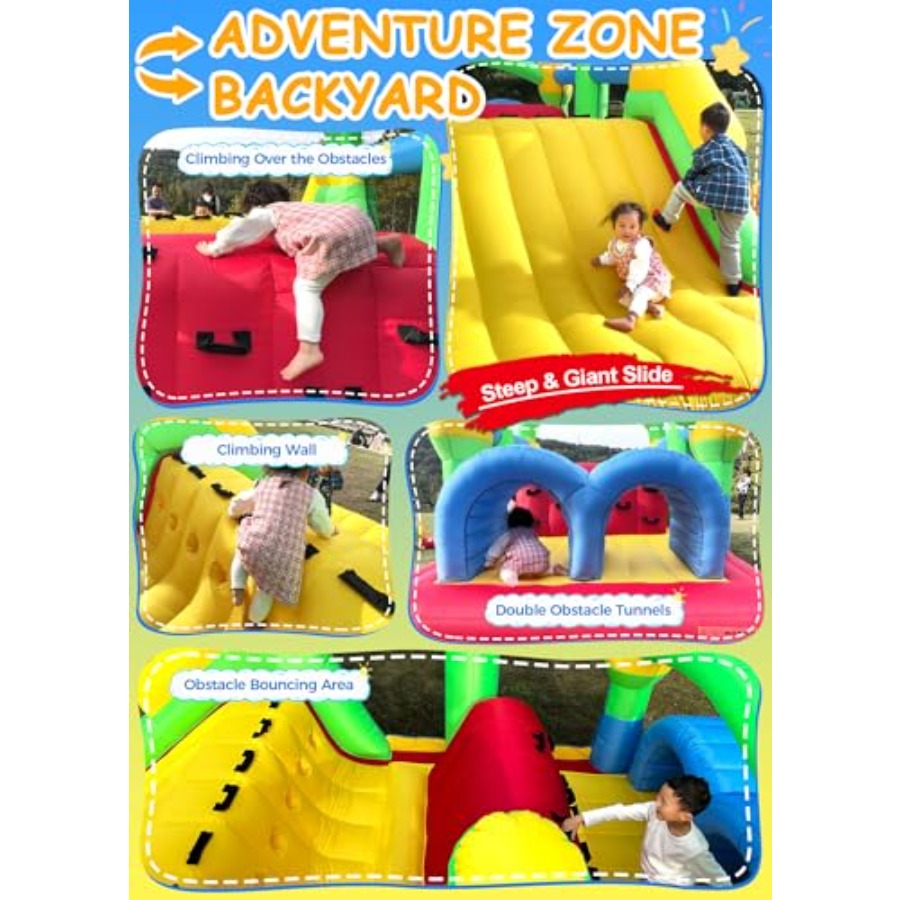 Backyard outdoor inflatable bo - Kids Outdoor House ulasan dan harga