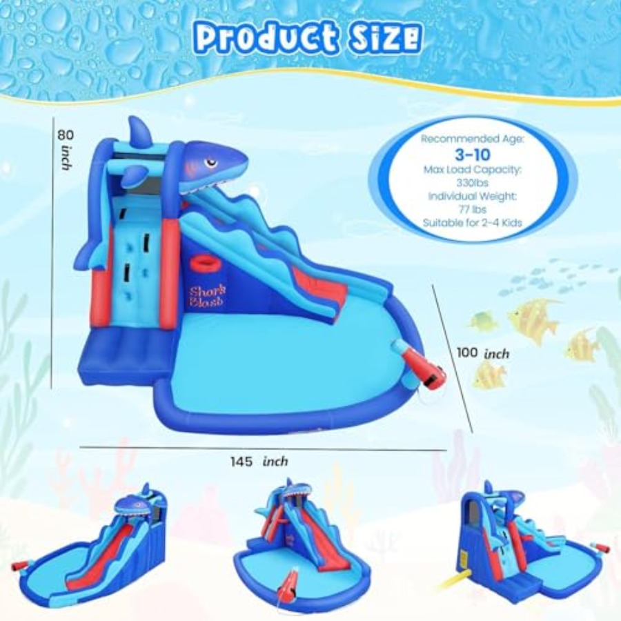 Outdoor/Indoor inflatable wate - Kids Outdoor Bounce House ulasan dan harga