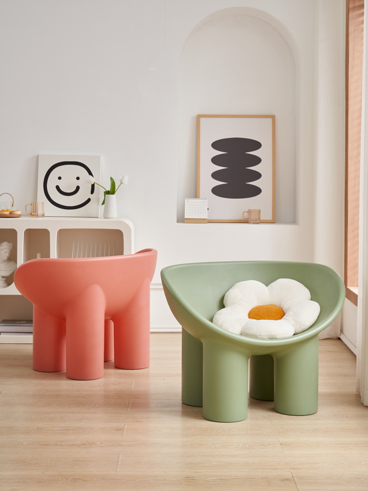 Roly Poly Nordic Design Modern - Kids Outdoor Chair Plastic ulasan dan harga