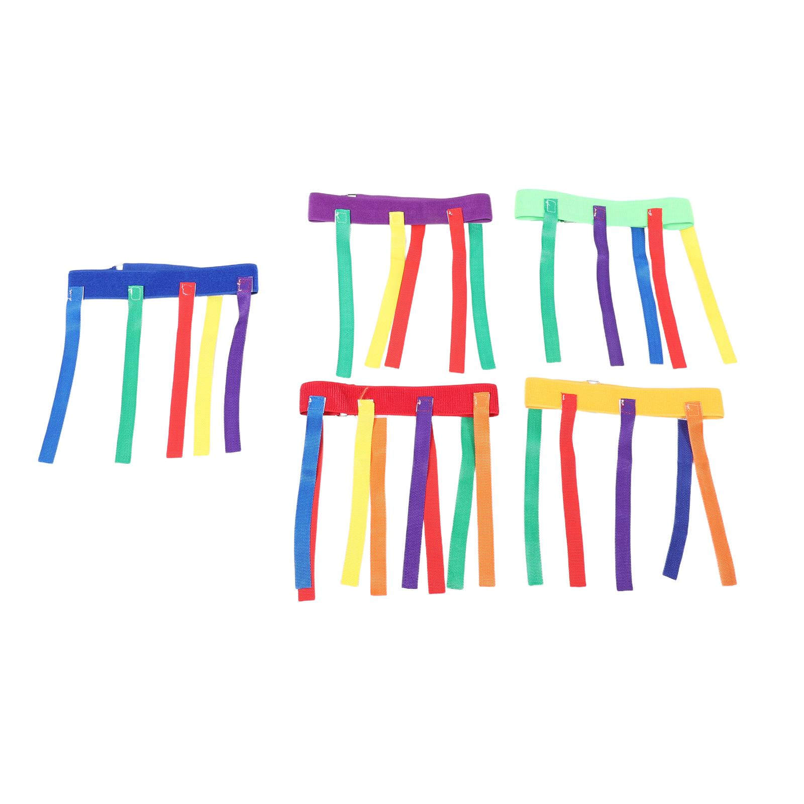 5Pcs Kids Flag Football Belts  - Kids Outdoor Games ulasan dan harga