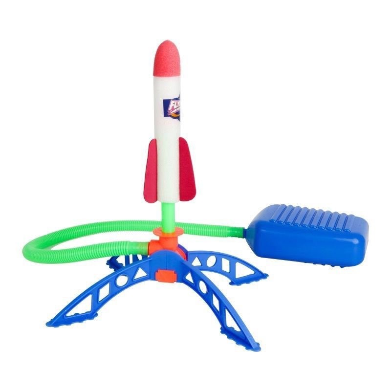 Kid Air Rocket Foot Pump Launc - Kids Outdoor Jumping Toys ulasan dan harga