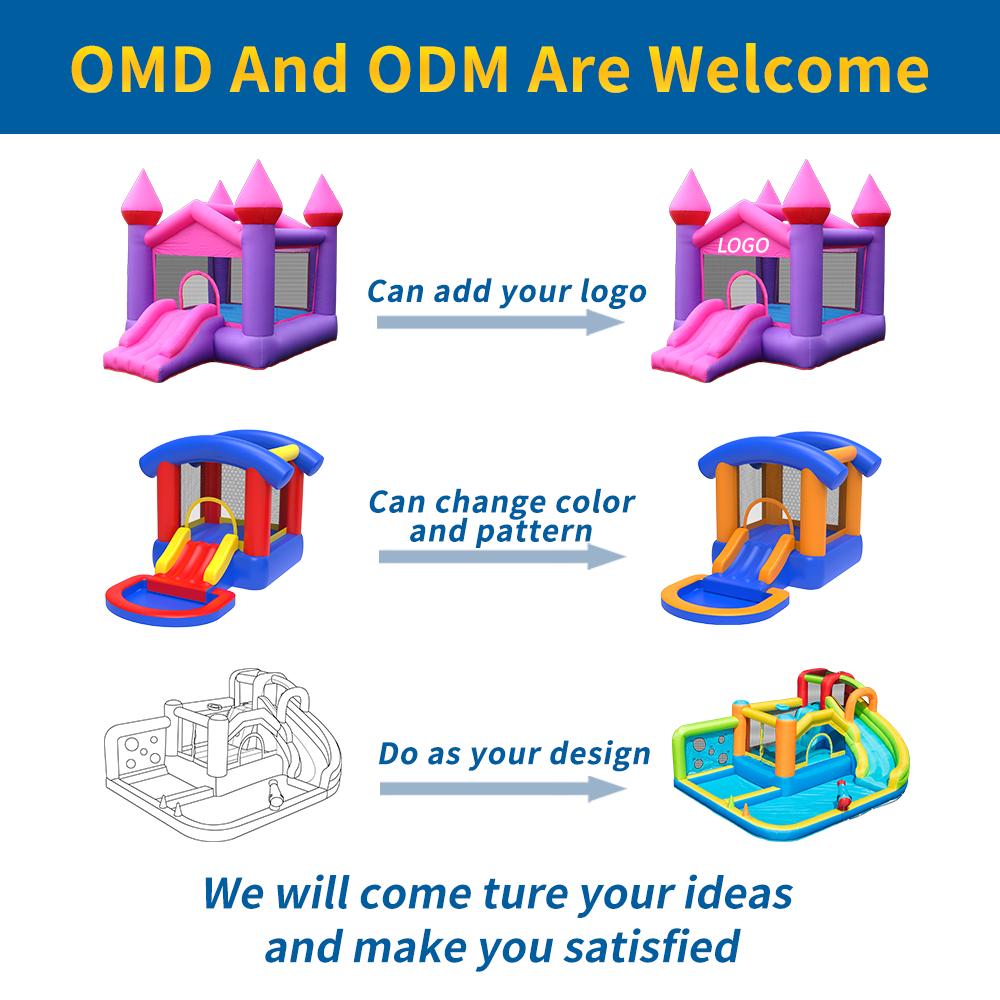 Custom Outdoor Inflatable Boun - Kids Outdoor House ulasan dan harga