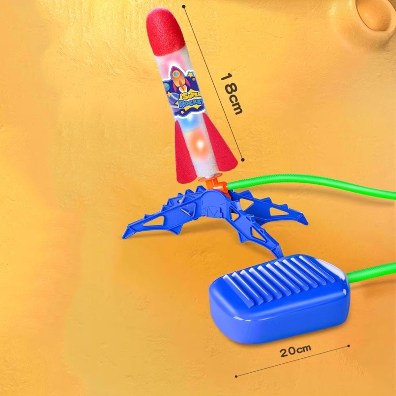 Kids High Flying Rocket Launch - Kids Outdoor Jumping Toys ulasan dan harga