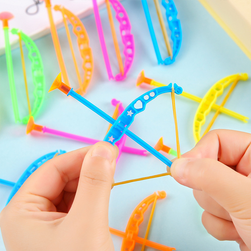 Colorful Plastic Bow and Arrow - Kids Outdoor Archery Set ulasan dan harga