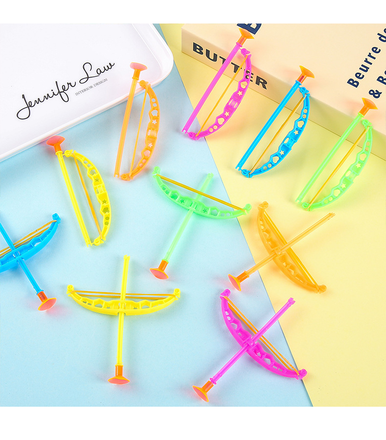 Colorful Plastic Bow and Arrow - Kids Outdoor Archery Set ulasan dan harga