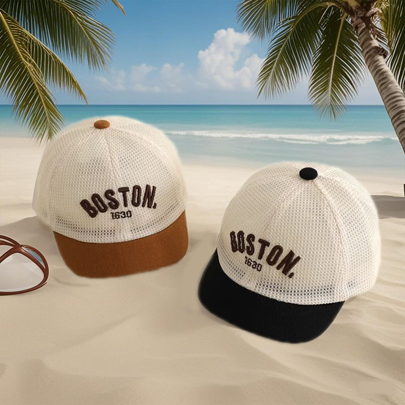 Letter Embroidered Baby Baseba - Kids Outdoor Hat ulasan dan harga