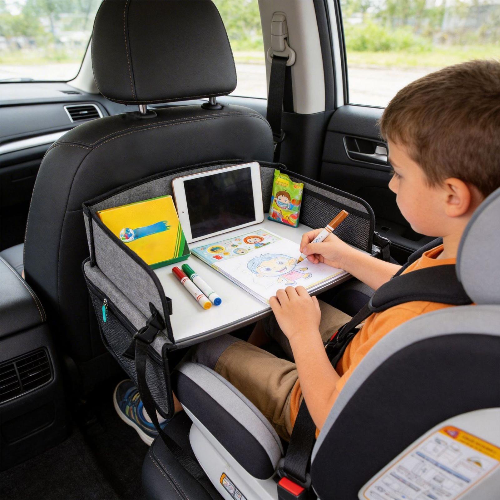 Kids Travel Tray With Pocket A - Kids Outdoor Car ulasan dan harga