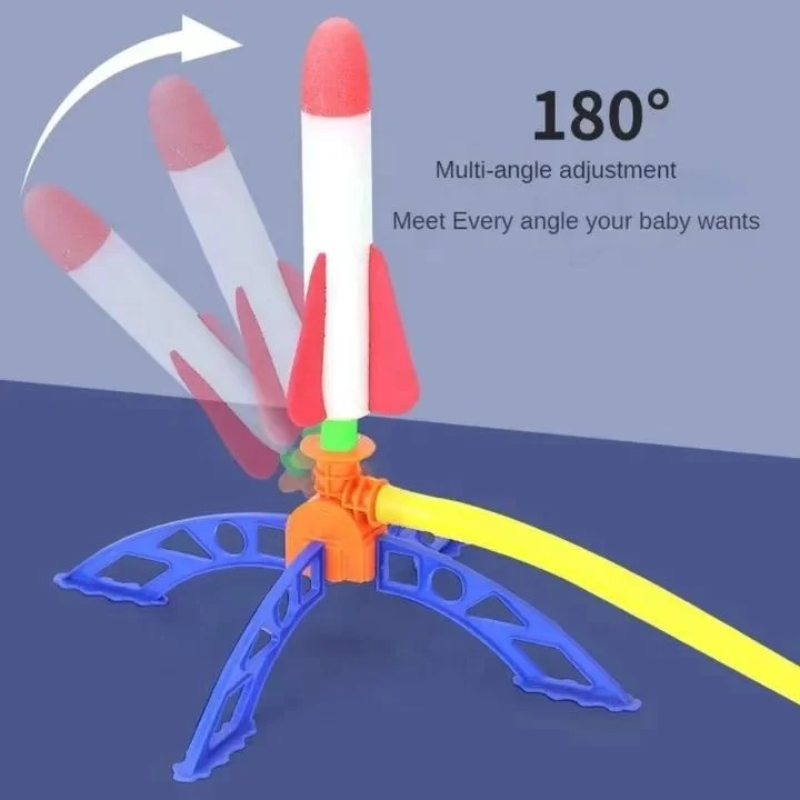 Kids Outdoor Rocket Foot Pump  - Kids Outdoor Jumping Toys ulasan dan harga