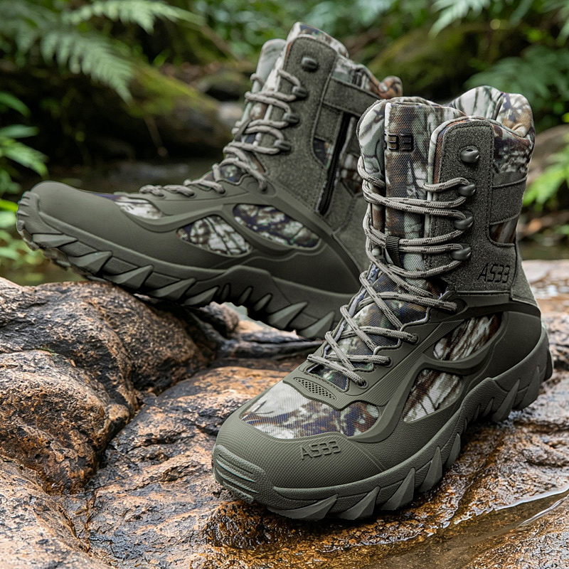 Men Tactical Boot Outdoor Ultr - Kids Outdoor Shoes ulasan dan harga