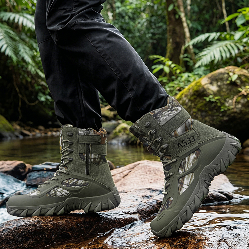 Men Tactical Boot Outdoor Ultr - Kids Outdoor Shoes ulasan dan harga