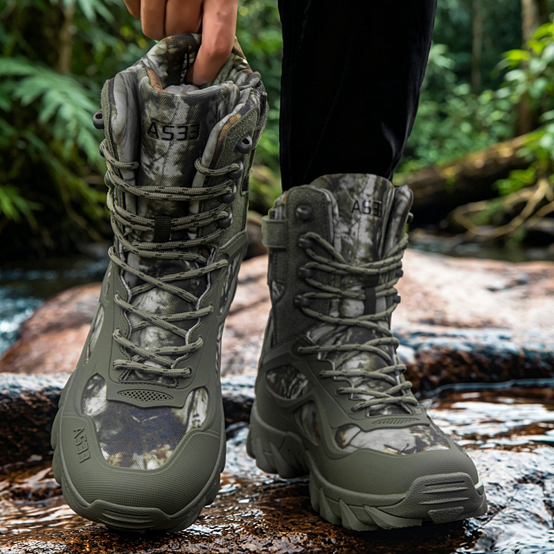 Men Tactical Boot Outdoor Ultr - Kids Outdoor Shoes ulasan dan harga