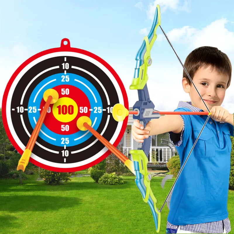 Light Up Archery Toy Kids Bow  - Kids Outdoor Archery Set ulasan dan harga