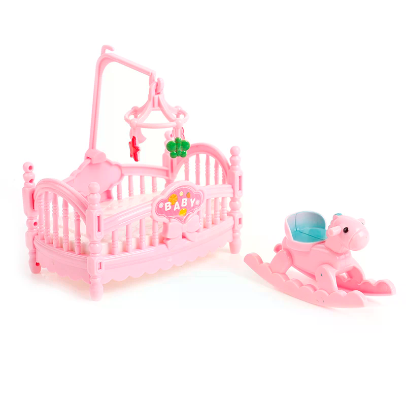 Miniature Crib Wooden Horse Se - Kids Outdoor Umbrella For Table ulasan dan harga