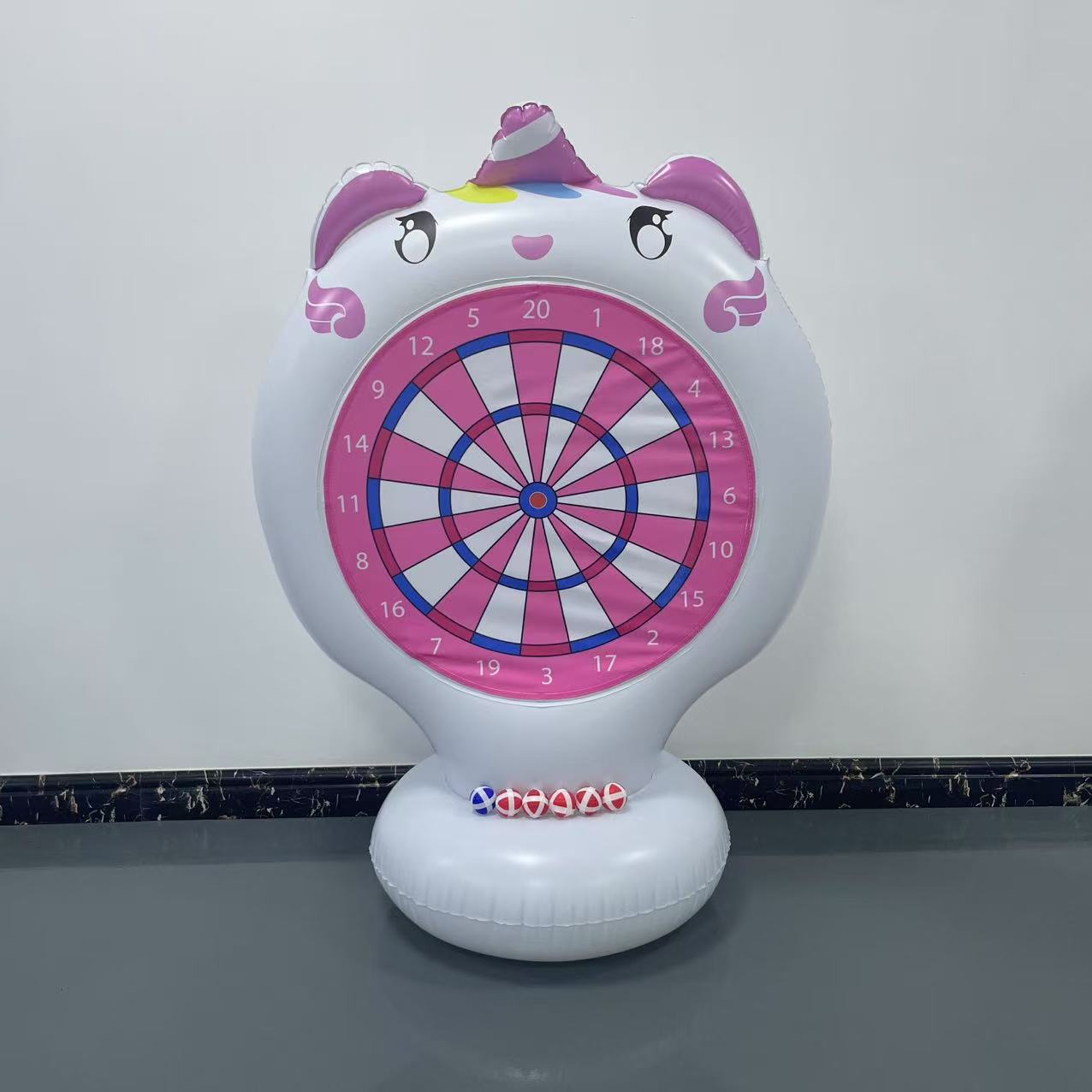 Inflatable Unicorn Throwing Ga - Kids Outdoor Games ulasan dan harga