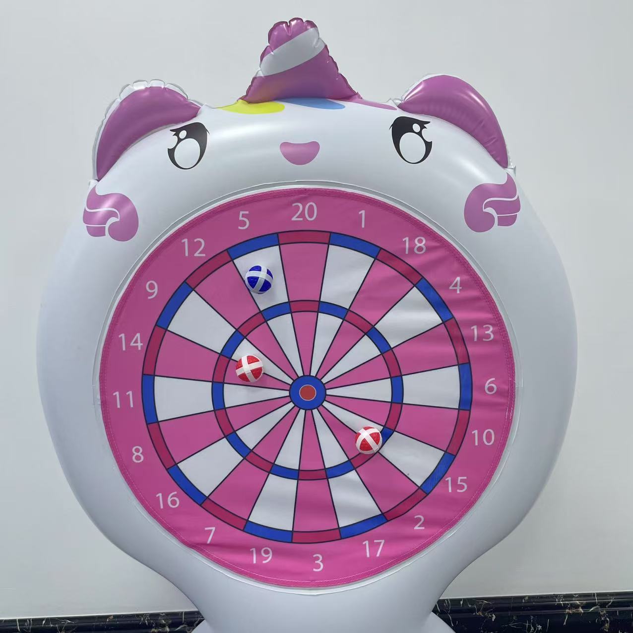 Inflatable Unicorn Throwing Ga - Kids Outdoor Games ulasan dan harga